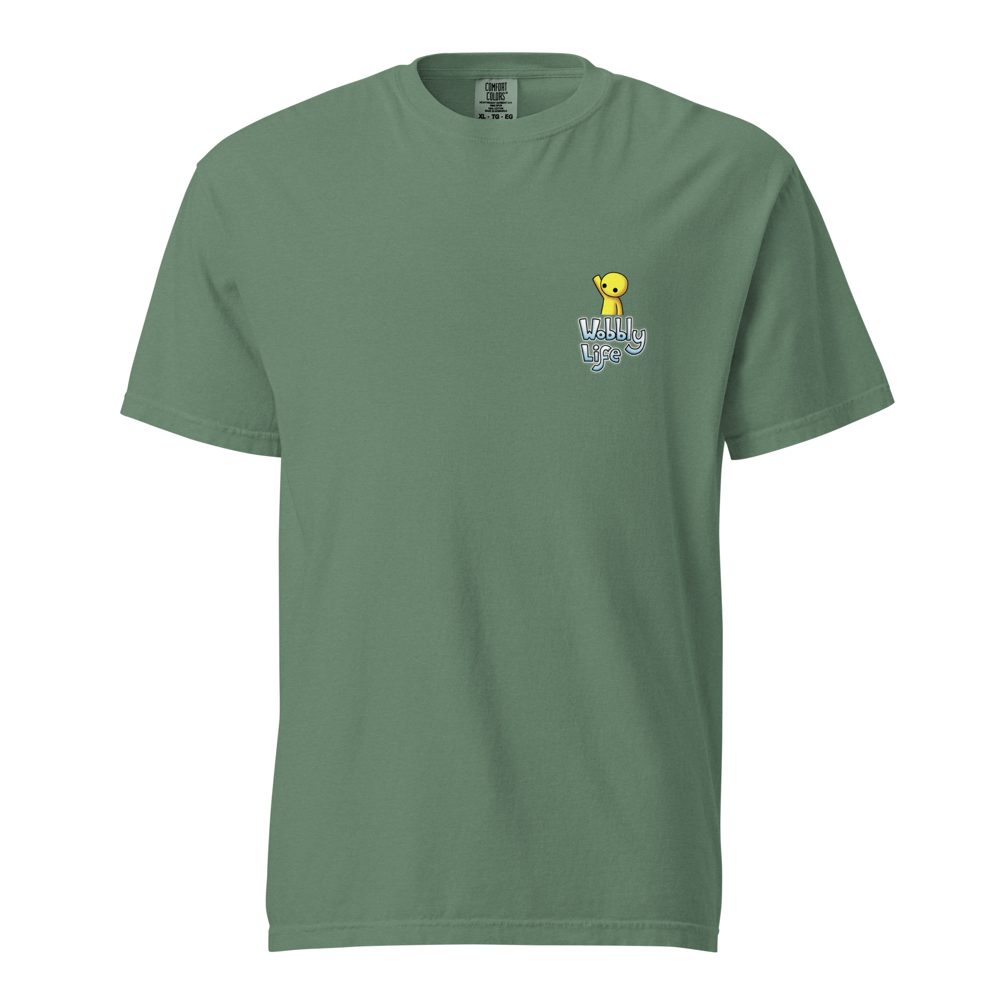 Wobbly Small Chest Print T-shirt – Wobbly Life