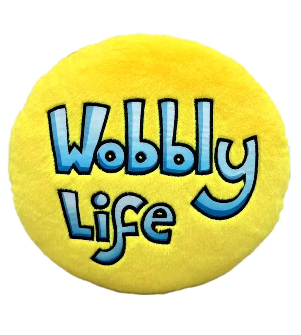 Wobbly Life Pillow
