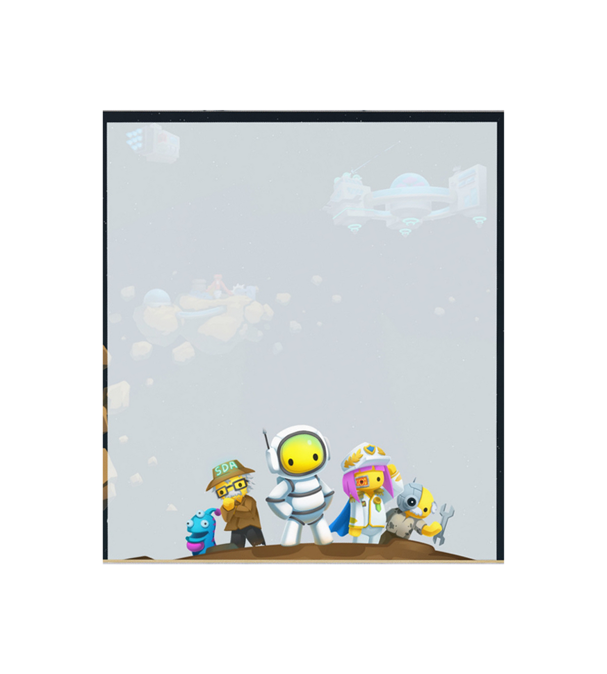 Wobbly Space Notepad