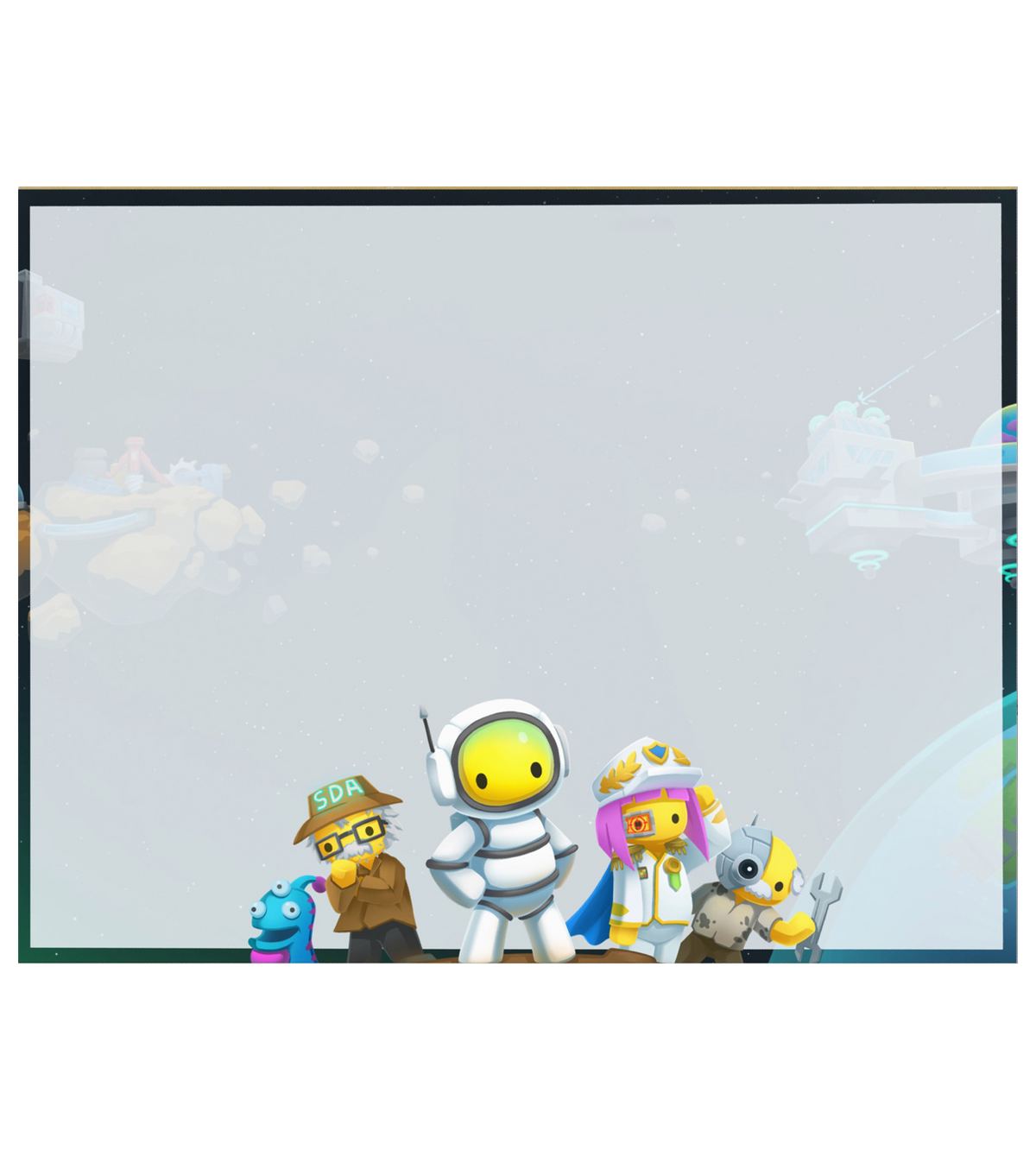 Wobbly Space Notepad